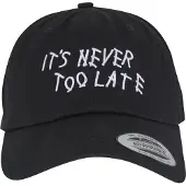 Mister tee Pet 'Never Too Late' zwart / wit
