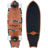 Tempish Tropic T Surfskate Longboard - 31 inch (79 cm) - Surf-Style Cruiser