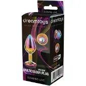 Dream Toys - Silver plug - Aluminium buttplug met siersteen