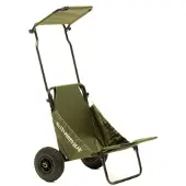 Buteo Photo Gear Transport Trolley Bosgroen met Zonnedak