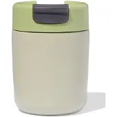 HEMA Koffiebeker 300ml rvs groen (groen)
