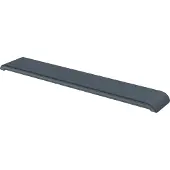 Leitz Ergo polssteun, voor gehele lengte van toetsenbord, B 71 x D 437 x H 22 mm, fluweelgrijs