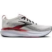 Brooks Adrenaline GTS 25 hardloopschoenen, wit/rood, heren || Maat: 45.1/2