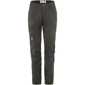 Fjällräven - Women's Karla Pro Trousers - Trekkingbroek 42 - Raw Length, grijs