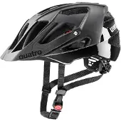 Uvex - Quatro CC - Fietshelm 52-57 cm, grijs/zwart