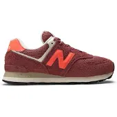 New Balance Sneakers laag '574' oranje / bourgogne