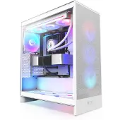NZXT Midden-toren behuizing - - CM-H72FW-R1 - H7 Flow RGB met inbegrepen RGB ventilatoren - Wit