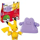 Pokemon Mega Poké Ball Collection Pikachu &amp; Ditto Bouwspel