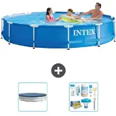Intex Framezwembad, rond - 366x76 cm - 3-delig, model S22455