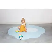 Quut - Large Playmat - Head in the clouds, Dusty Blue - Large