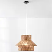 LumenXL Boho hanglamp Ramea van natuurlijk jute touw