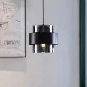 LumenXL Design hanglamp met smoke glas - Filia