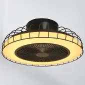 LumenXL Plafondventilator Rotar met geïntegreerde dimbare LEDs