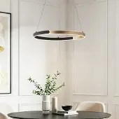 LumenXL Gouden ronde design hanglamp Ivana - 3-staps dimbaar