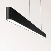 LumenXL Minimalistische hanglamp Andre met diverse dimopties - zwart