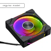 Phanteks D30 PWM D-RGB zwart | 120mm kastventilator