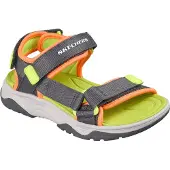 SKECHERS Open schoenen 'TREAD SEEKER' grijs / oranje