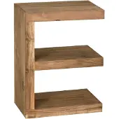 Wohnling Bijzettafel MUMBAI acacia bruin 60 cm Bruin