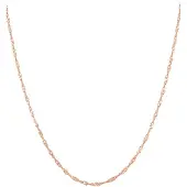 Hey Happiness Ketting 'Torque' rose-goud