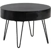 Wohnling Salontafel mangohout rond 60 cm