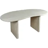Wohnling Eettafel mangohouten blad 180x90 cm