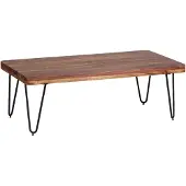Wohnling Salontafel BAGLI sheeshamhout 115 cm