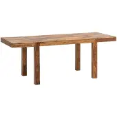 Wohnling Eettafel sheeshamhout 120x80 cm