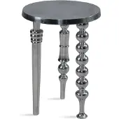 Wohnling Bijzettafel zilver aluminium 63 cm hoog