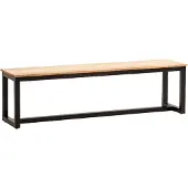 Wohnling Eetkamerbank acaciahout 120 cm breed WL7.064