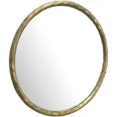 Wohnling Spiegel goud rond 60 cm