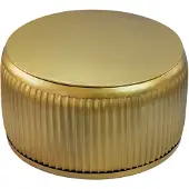 Wohnling Salontafel metaal goud 60 cm afneembaar