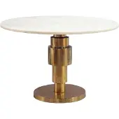 Wohnling Salontafel wit marmeren blad 60x60 cm Wit