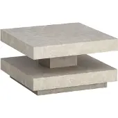 Wohnling Salontafel beige 60x60 cm