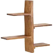Wohnling Wandplank sheeshamhout 58 cm diep