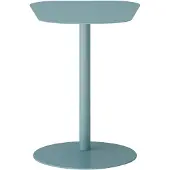 En.casa Bijzettafel Nastätten 50x50x38 cm blauw mat []