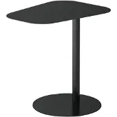 En.casa Bijzettafel Nastätten 50x50x38 cm zwart mat []