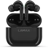 Lamax Clips1 In Ear headset Bluetooth Stereo Zwart Indicator voor batterijstatus, Headset, Oplaadbox, Volumeregeling, Mono, Bestand tegen zweet, Touchbesturing