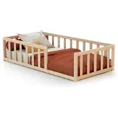WEBABY Vloerbed in hout