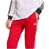 Adidas Originals Broek 'Classic' rood / wit