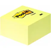 3M Notes Kubus 76 x 76 mm Canary Yellow Geel 450 Vellen