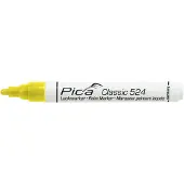 PICA 524/44 Classic Industrie verf/lak marker - Geel - 2-4 mm rond