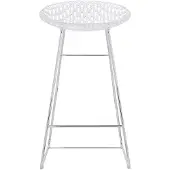 Kartell Smatrik Kruk Indoor | Crystal|Chrome