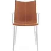 Kartell H.H.H. Stoel Leder White|Leather