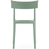 Kartell Catwalk Mat Stoel - Set van 2 Sage Green