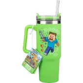 Paladone Xl 900ml Minecraft Reismok Met Rietje