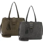 Tamaris Schoudertas Janina Shopper Darkgrey Donkergrijs