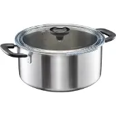 Fiskars Roestvrij Staal Pan Met Deksel Functional Form 5l