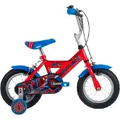 HUFFY Spider-Man Kinderfiets - Jongens - 12 inch - Rood Blauw - Twee handremmen