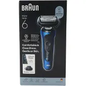 Braun Serie 6, model 62-B1200 (blauw/zwart)