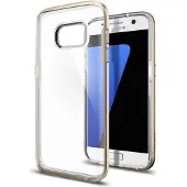 Spigen Neo Hybrid Doorzichtig Hoesje Galaxy S7 Goud